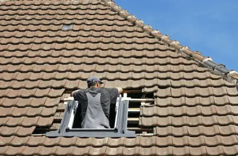 Pose de velux - Saint-Martin-de-Bonfossé